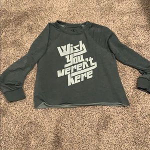 Graphic burnout shirt